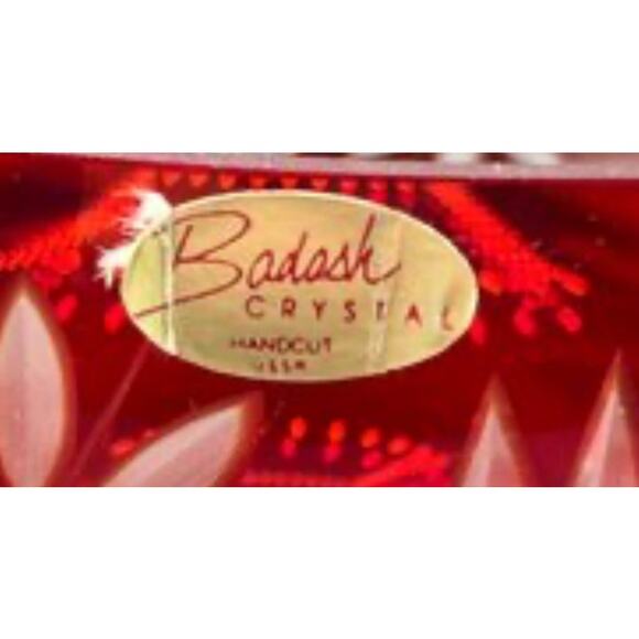 Badash Hand Cut Crystal Footed Bowl
5”H x 8”D W/Tag - Picture 6 of 7